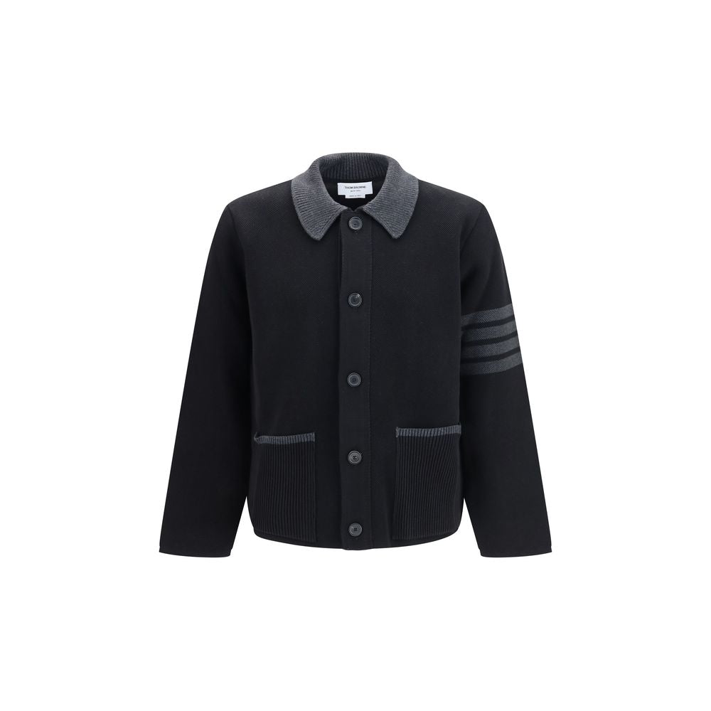 4-Bar cotton piqué jacket