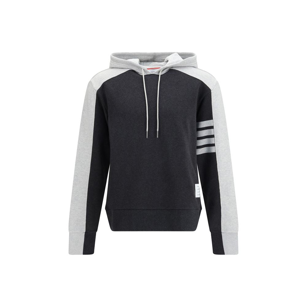 Felpa con cappuccio Loopback Colorblock in cotone