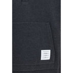 Felpa in piqué di cotone Loopback