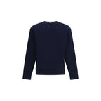 Felpa girocollo color-block in cotone con dettaglio 4-Bar