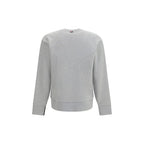 Felpa girocollo color-block in cotone con dettaglio 4-Bar