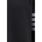 Felpa girocollo color-block in cotone con dettaglio 4-Bar