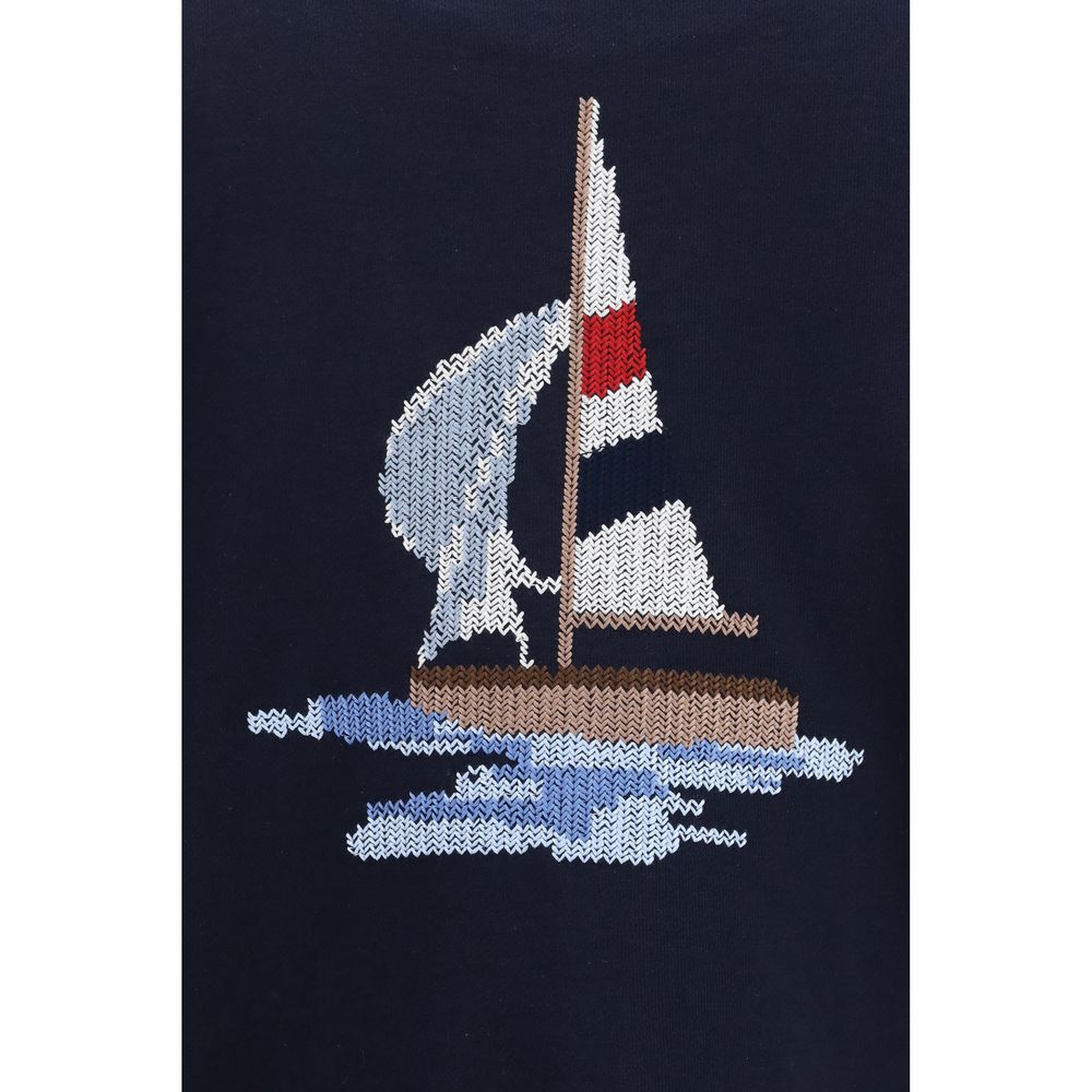 Cardigan in cotone 4-Bar Boat