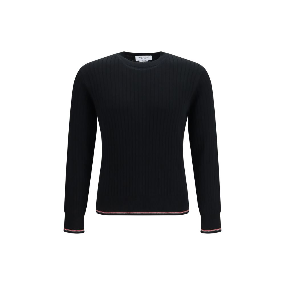 Maglione a girocollo in maglia di cotone