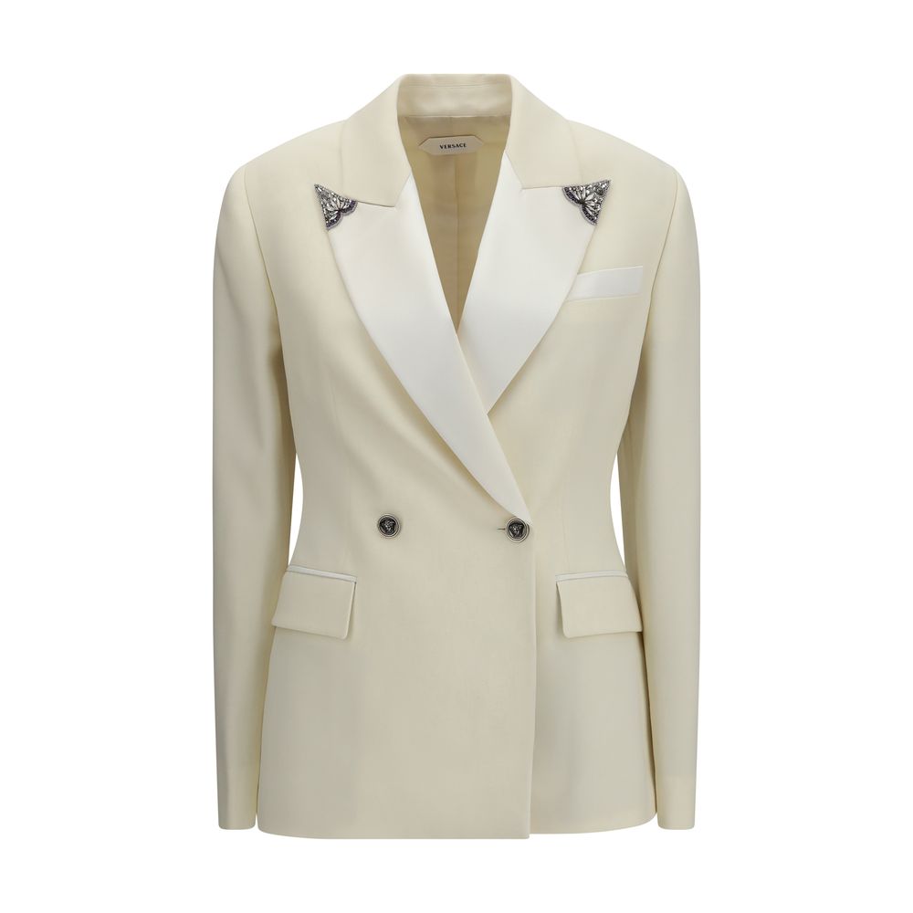 Stretch-wool blazer