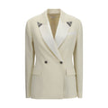 Stretch-wool blazer
