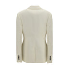 Stretch-wool blazer
