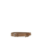 Cintura in suede con borchie