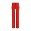 Cotton denim trousers