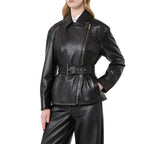 Leather jacket