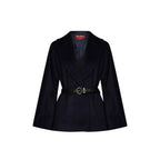 Jacket with removable belt