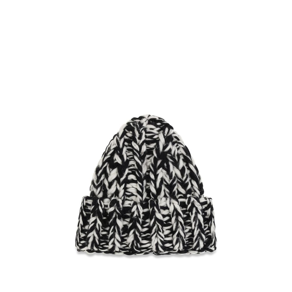 XXL wool knit hat