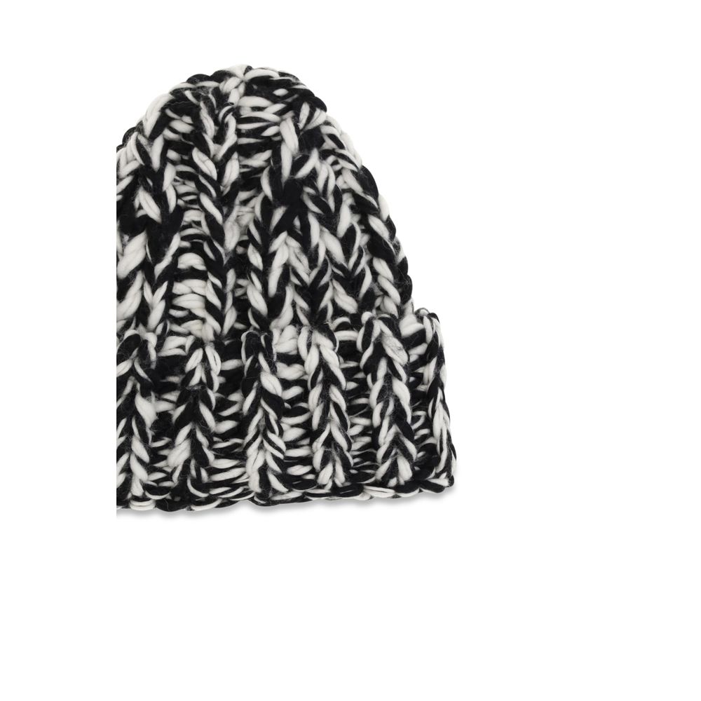 XXL wool knit hat