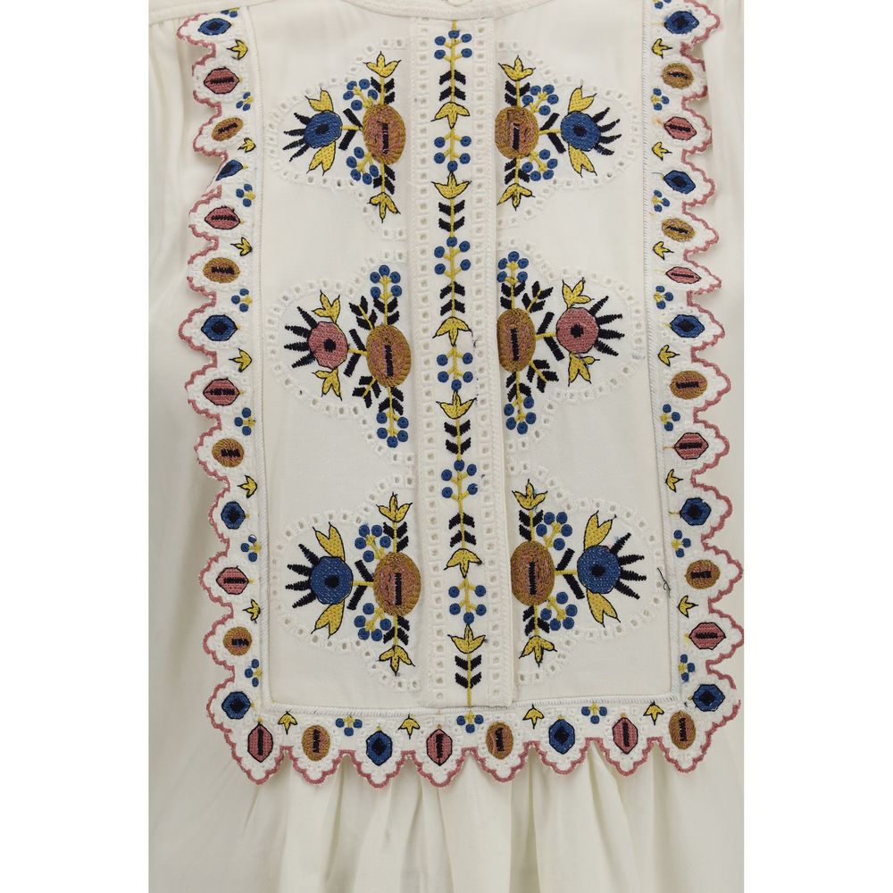 Monique embroidered top