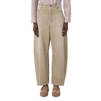 Beige denim jeans