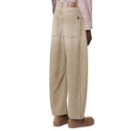 Beige denim jeans
