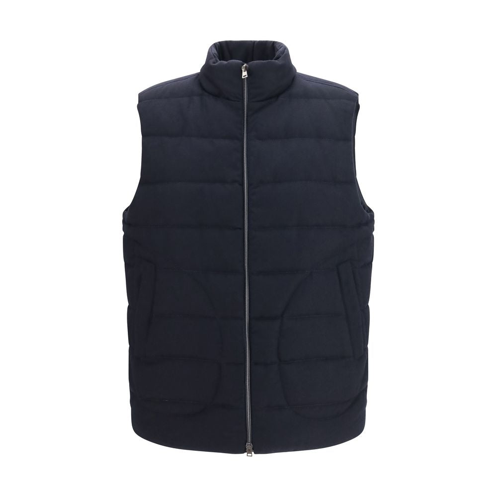 Gilet in misto lana