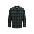 Camicia a quadri in lana vergine