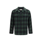 Camicia a quadri in lana vergine