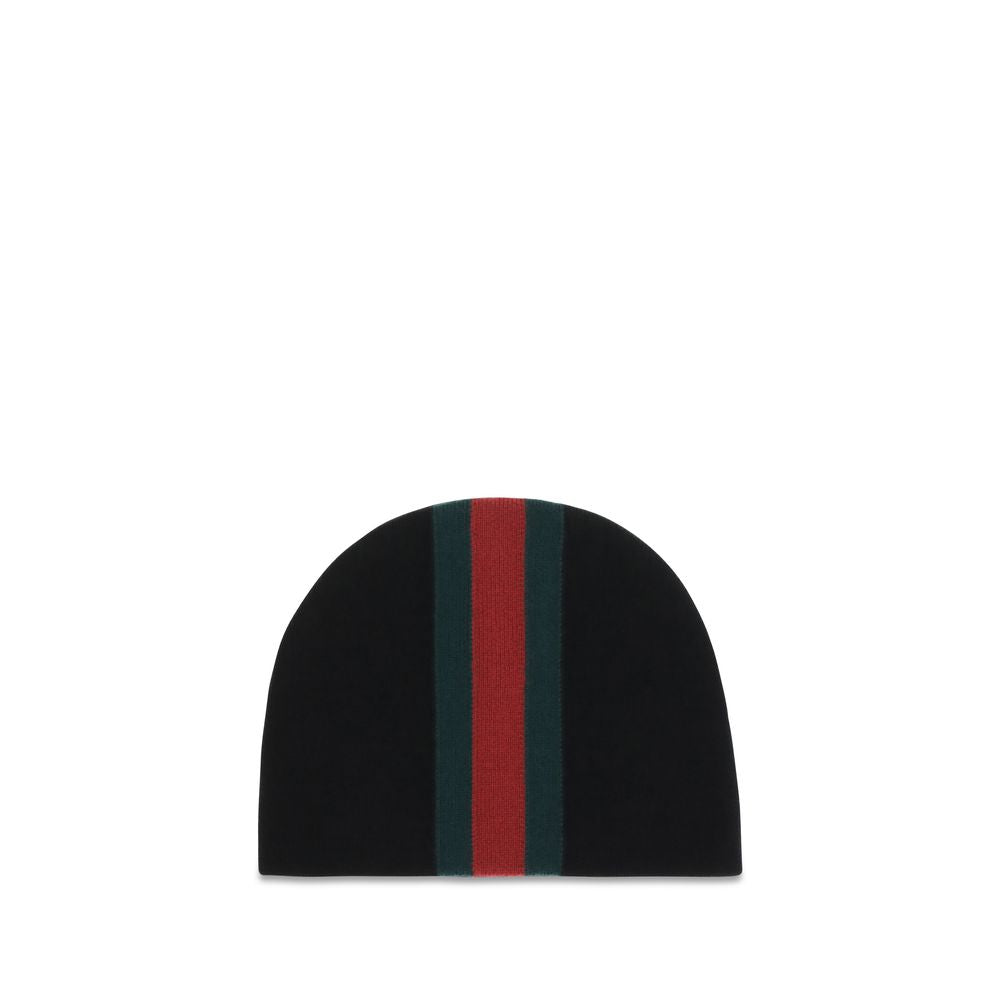 Cappello con banda Web in lana merino