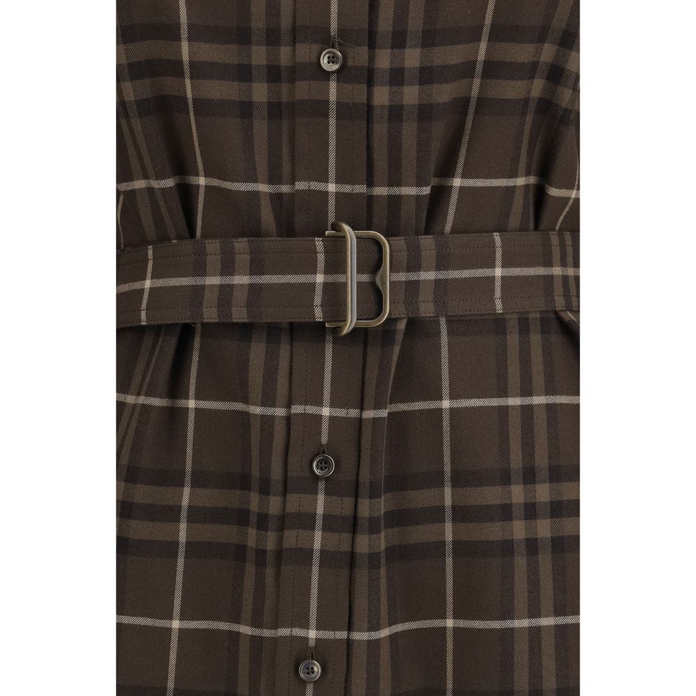Abito camicia in cotone