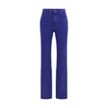 Cotton denim trousers