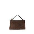 Borsa a spalla Sartorial in suede