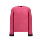 Shetland wool crew-neck sweater