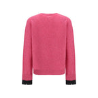 Shetland wool crew-neck sweater