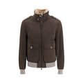 Bomber in techno-cotone