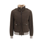 Bomber in techno-cotone