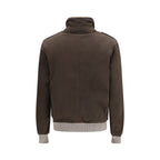 Bomber in techno-cotone