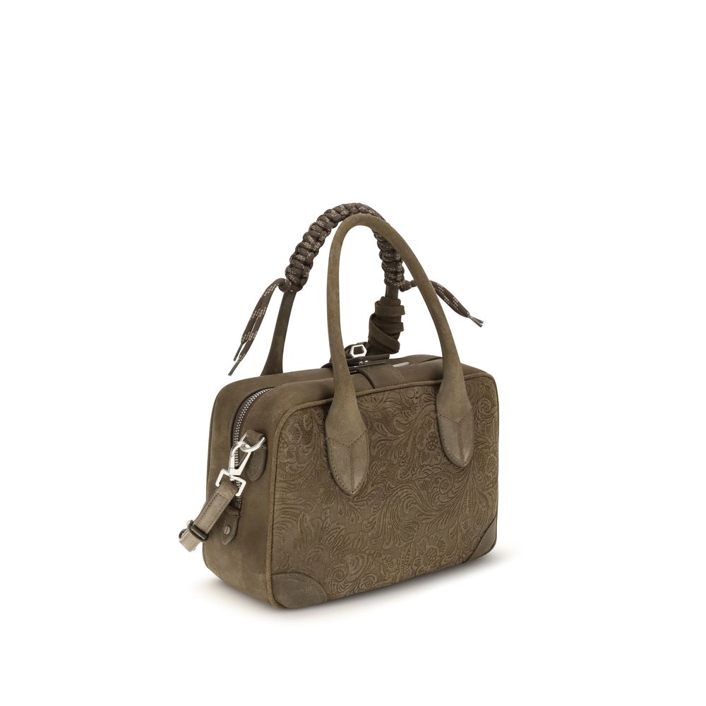 Borsa Vita in pelle scamosciata