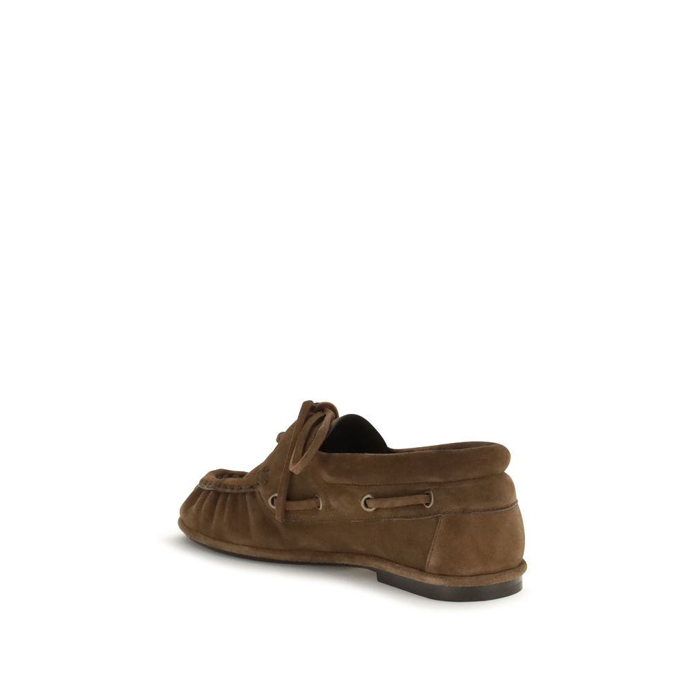 Mocassini in suede