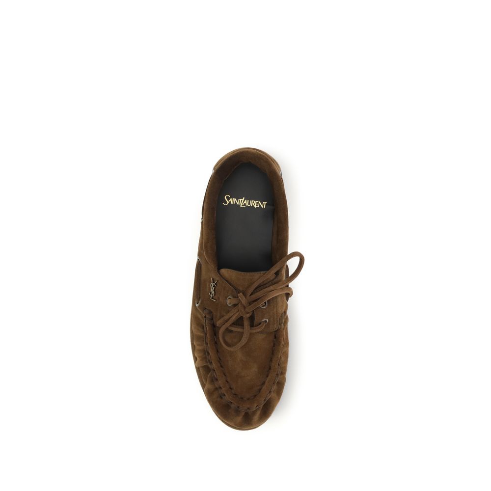 Mocassini in suede