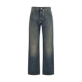 Vintage-effect jeans
