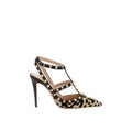Animal-print heels