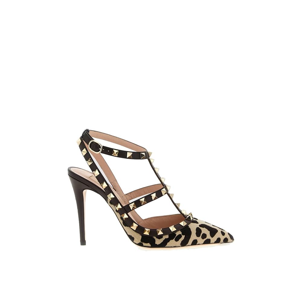 Animal-print heels