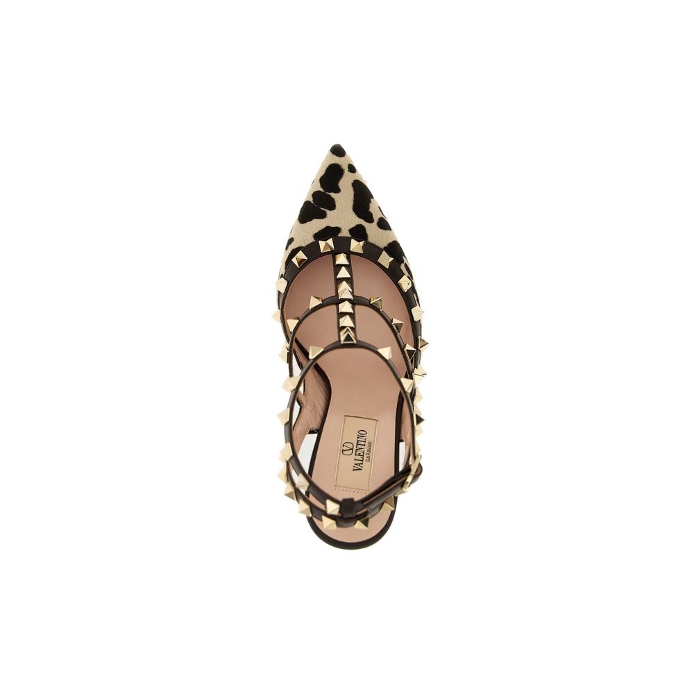 Animal-print heels