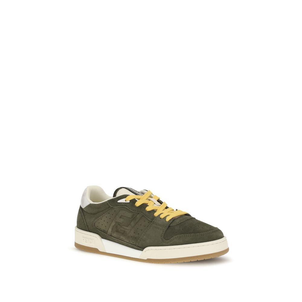 Sneakers match in suede