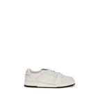 Match leather sneakers