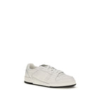 Match leather sneakers