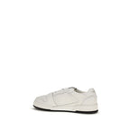 Match leather sneakers