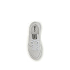 Match leather sneakers