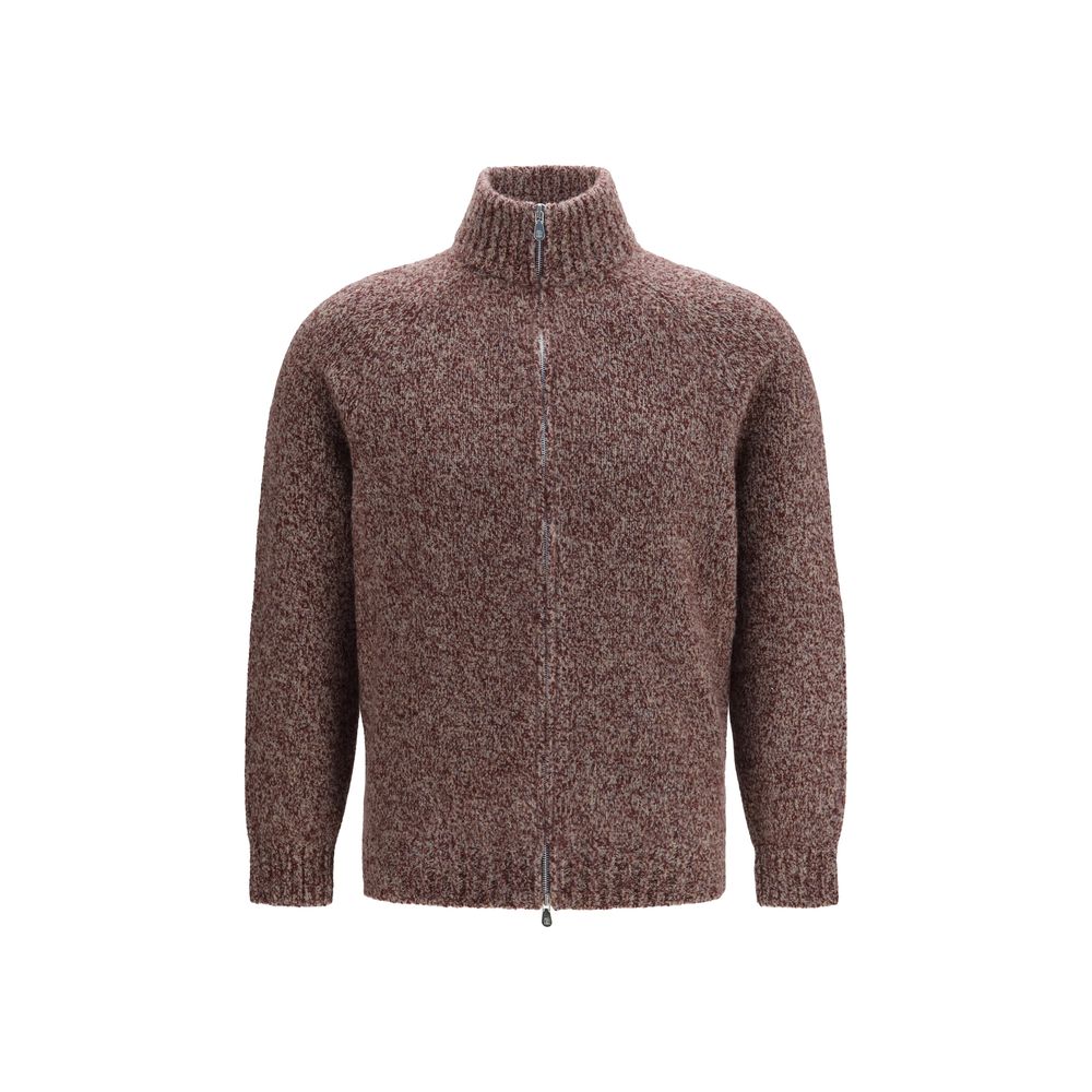 Cardigan con zip