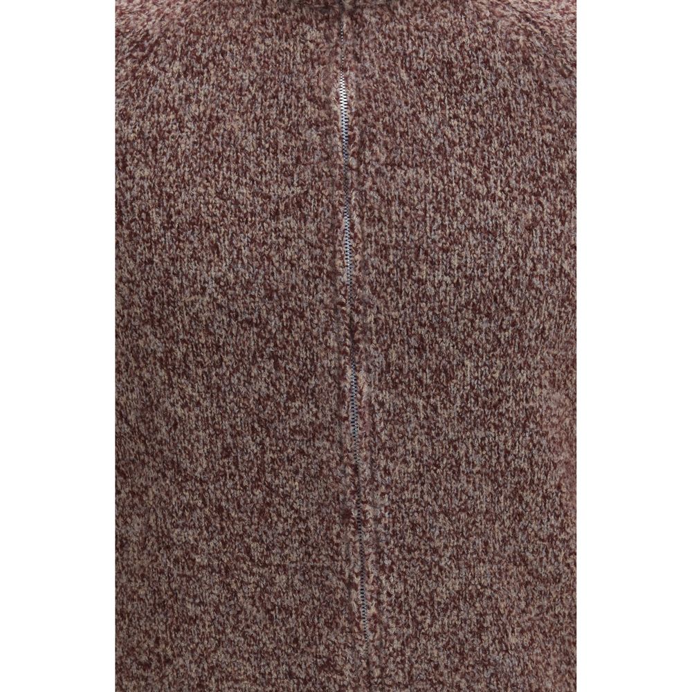 Cardigan con zip