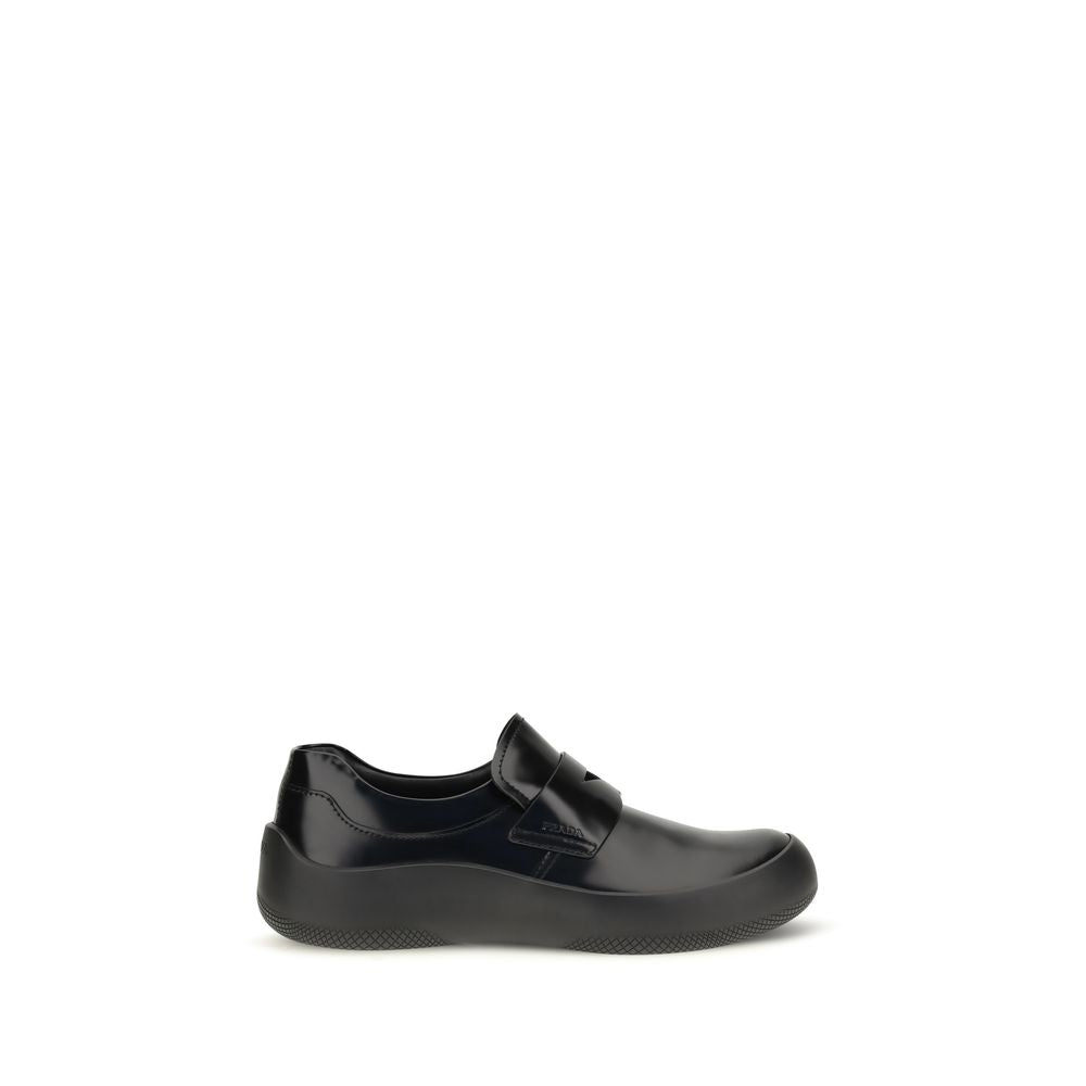 Leather loafers