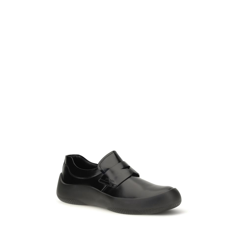Leather loafers