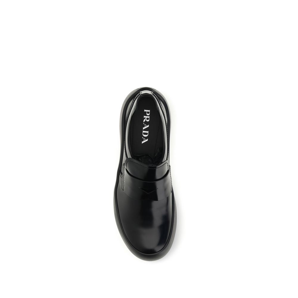 Leather loafers