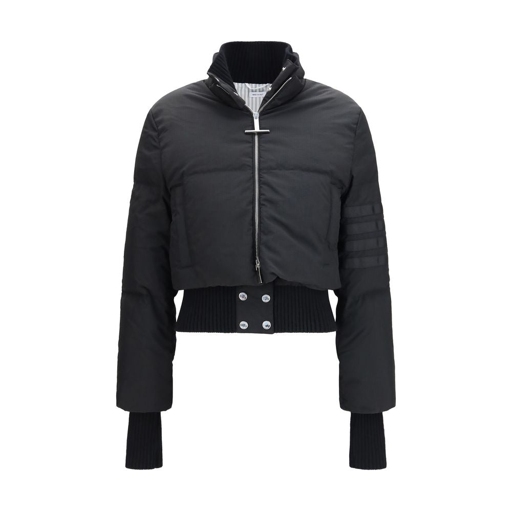 Giubbotto imbottito corto con zip